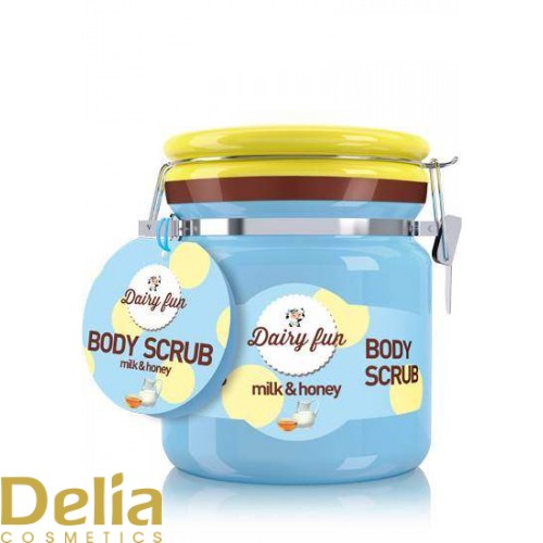 DAIRY FUN - Regenerativni piling za telo sa meda i mleka 300g